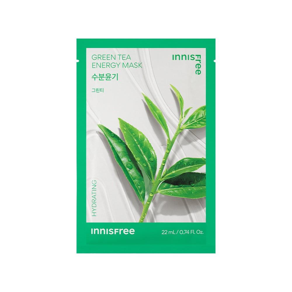 Innisfree Maschera energetica al tè verde 22ml