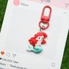 Cartoon Resin Mermaid Princess Keychain - Cute Backpack/Bags Ornament and Gift