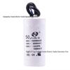 CBB60 450V 10uF Motor Start Capacitor for Water Pump/Washing Machine, 35×60mm Film Capacitor