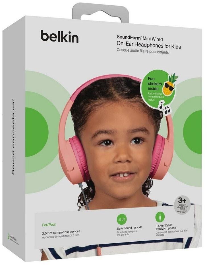 Наушники накладные Belkin Soundform Headphones розовый