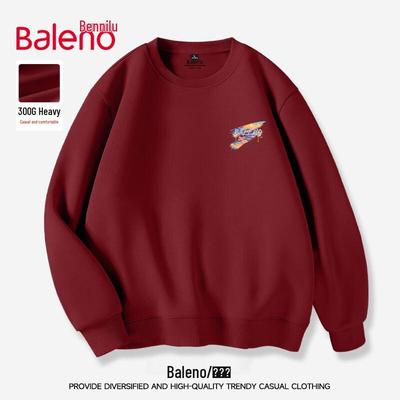 Baleno Unisex Heavyweight Round Neck Pullover Sweatshirt