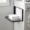 Foldable Bathroom Towel Holder No Tool Need Quick Assembly & Foldable Design Bracket Quick Fixing for Bathroom