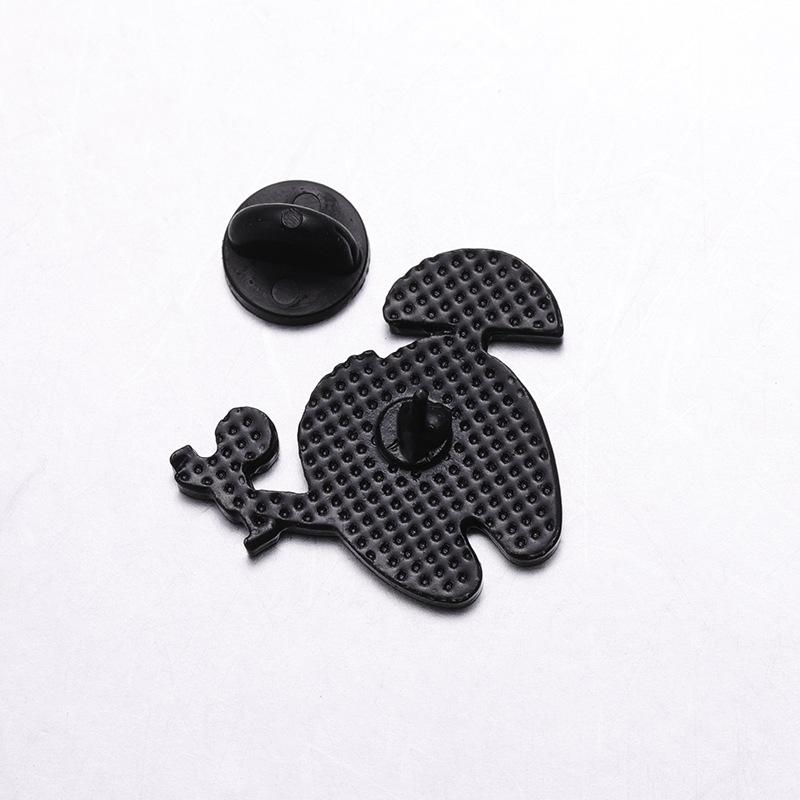 Cartoon Smiling Tooth Enamel Pins Custom Teeth Brooches Lapel Badges Funny Oral Health Jewelry Gift for Kids Friends
