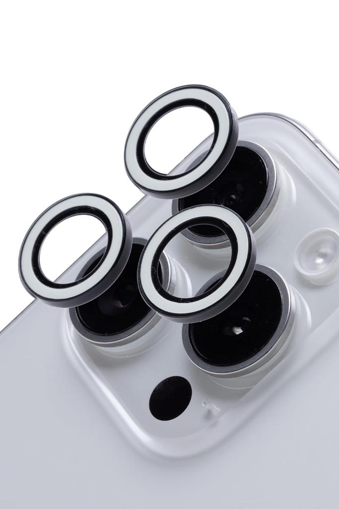 iFace Neo iPhone 15 Pro Max Camera Lens Tempered Glass 15 Pro Max Camera Lens Camera Camera Lens Protective Scratch Pro/15 Cover, (Neo White) [iPhone