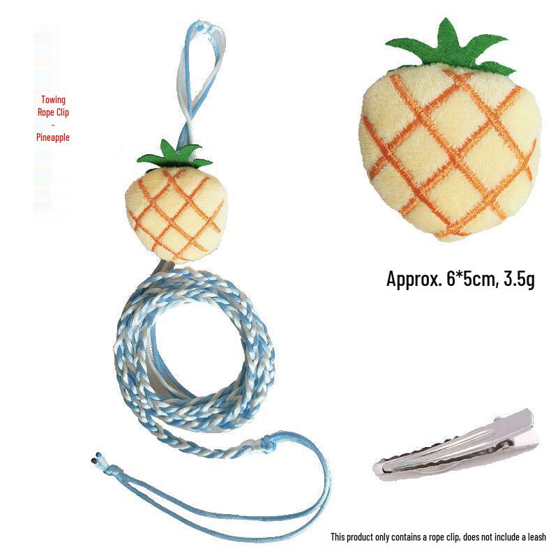 Pet Traction Rope with Bell for Hamsters, Rats, Rabbits, Guinea Pigs, and Squirrels