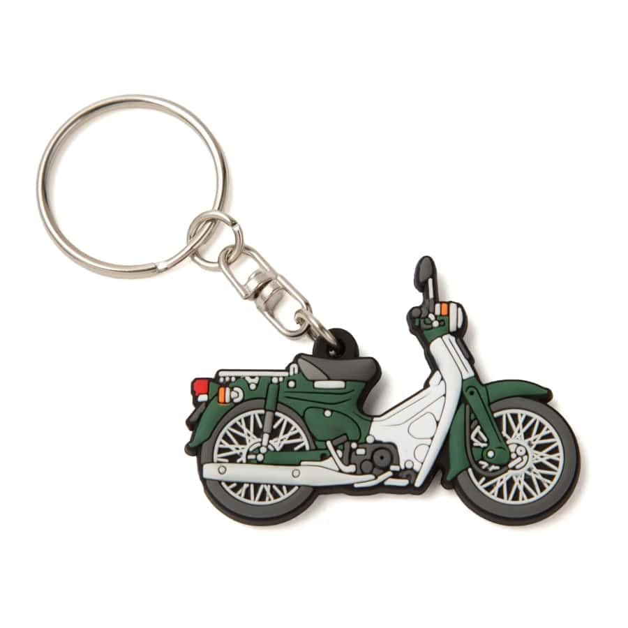 

Honda PVC Keychain Super Cub 50 0SYEP-79E-JF Width: Approx. 50mm Thickness: Approx. 8mm серебряный