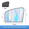 Front Windshield Laser Sunshade: Heat Insulation & Privacy Curtain