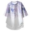 2026 Schnelltrocknendes Eis Seide Übergröße Farbverlauf Camouflage T-Shirt