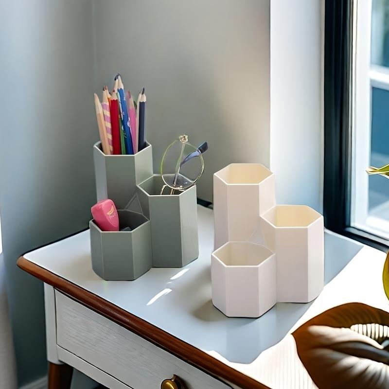 1 st Multifunktionell Skrivbordsorganisatör - Pennställ, Pennkopp och Förvaring för Kontorsmaterial för Hemmet, Kontoret och Skolan, Skrivbordsorganisatörsställ