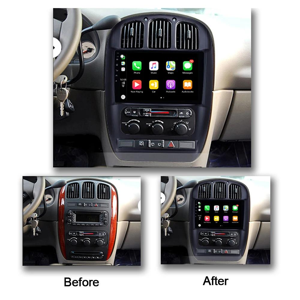 Android 12 Car Radio For Dodge Caravan Chrysler Pacifica 2006-2012 Multimedia Video Player Navigation GPS Auto Carplay Autoradio