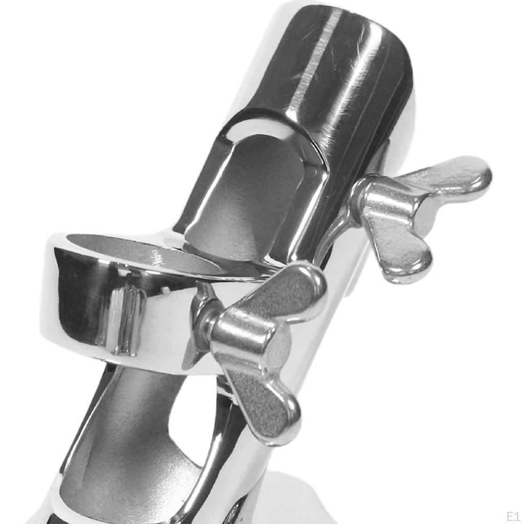 Flag Pole Holder Bracket Rust Resistance Heavy Duty Display Base Argent