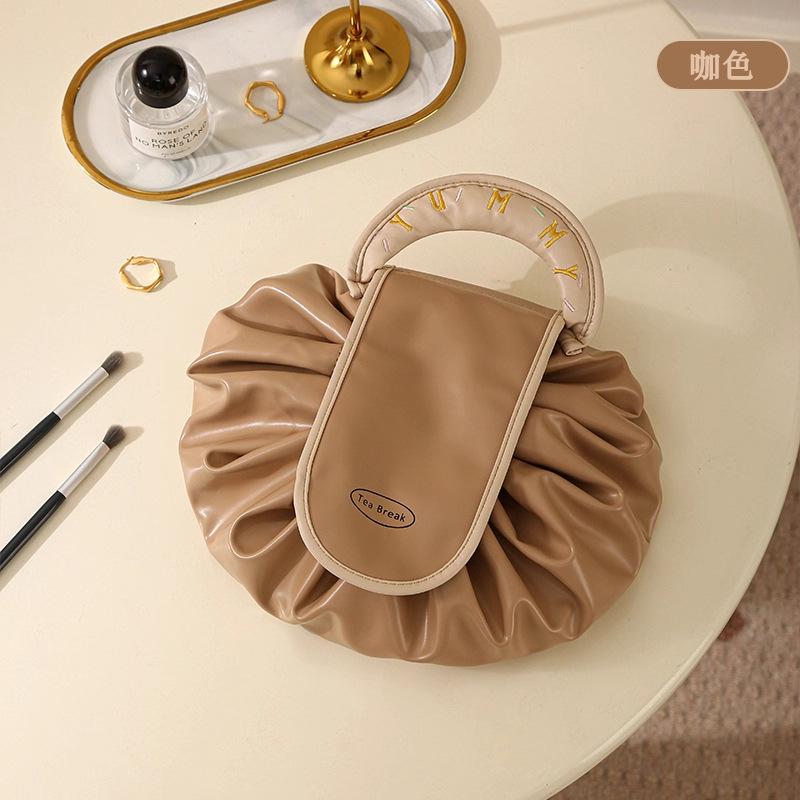 Υψηλής ποιότητας τσάντα καλλυντικών, τσάντα τουαλέτας, αδιάβροχη φορητή τσάντα αποθήκευσης μεγάλης χωρητικότητας, τεμπέλικη premium ελαφριά πολυτελείας niche τσάντα ταξιδιού