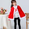 Party Costumes Dress Autumn Winter Xmas Cape Women Hooded Ponchos Cosplay Costume Christmas Cloak