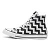 Converse Chuck Taylor All Star Glam Dunk High Top Comfortable Non-Slip Lightweight High Top Espadrilles Women's Black & White