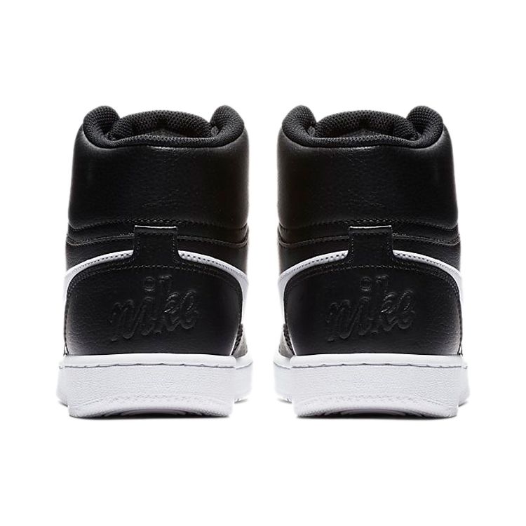Nike Ebernon Mid Black White Women Sneakers AQ1778-001