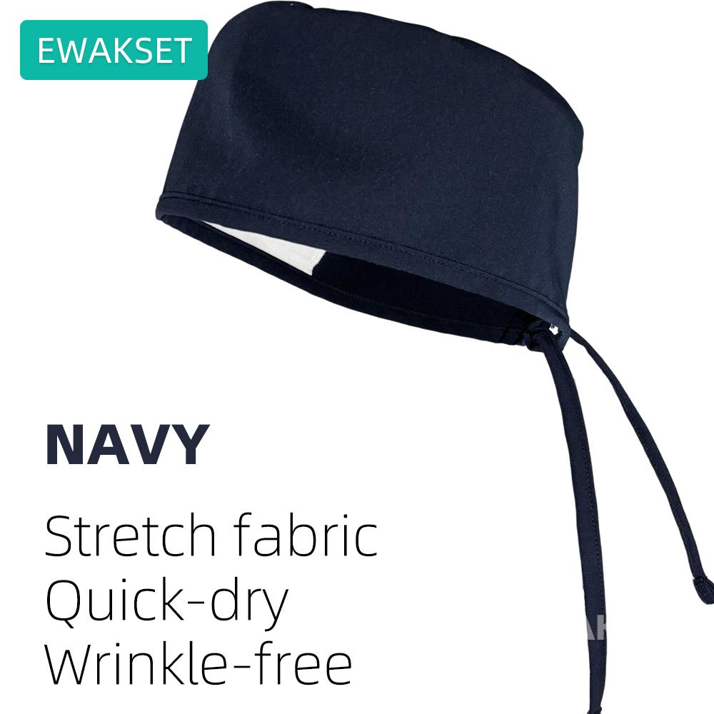 Unisex Medical Surgical Cap stretch quick dry wrinkle free working surgery hat female male dental nurse doctor hospital scrub caps