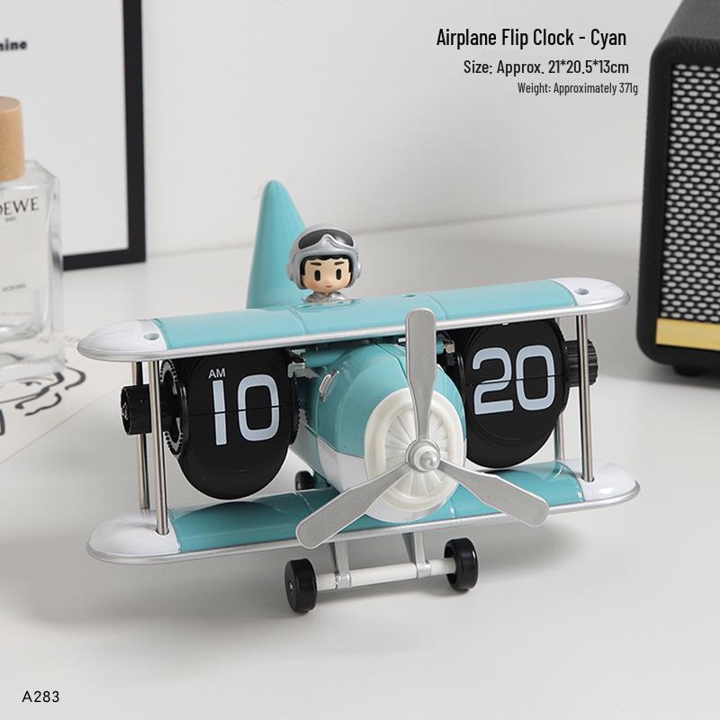 Mechanical Desk Clock: Automatic Page-Turner for Home Decoration