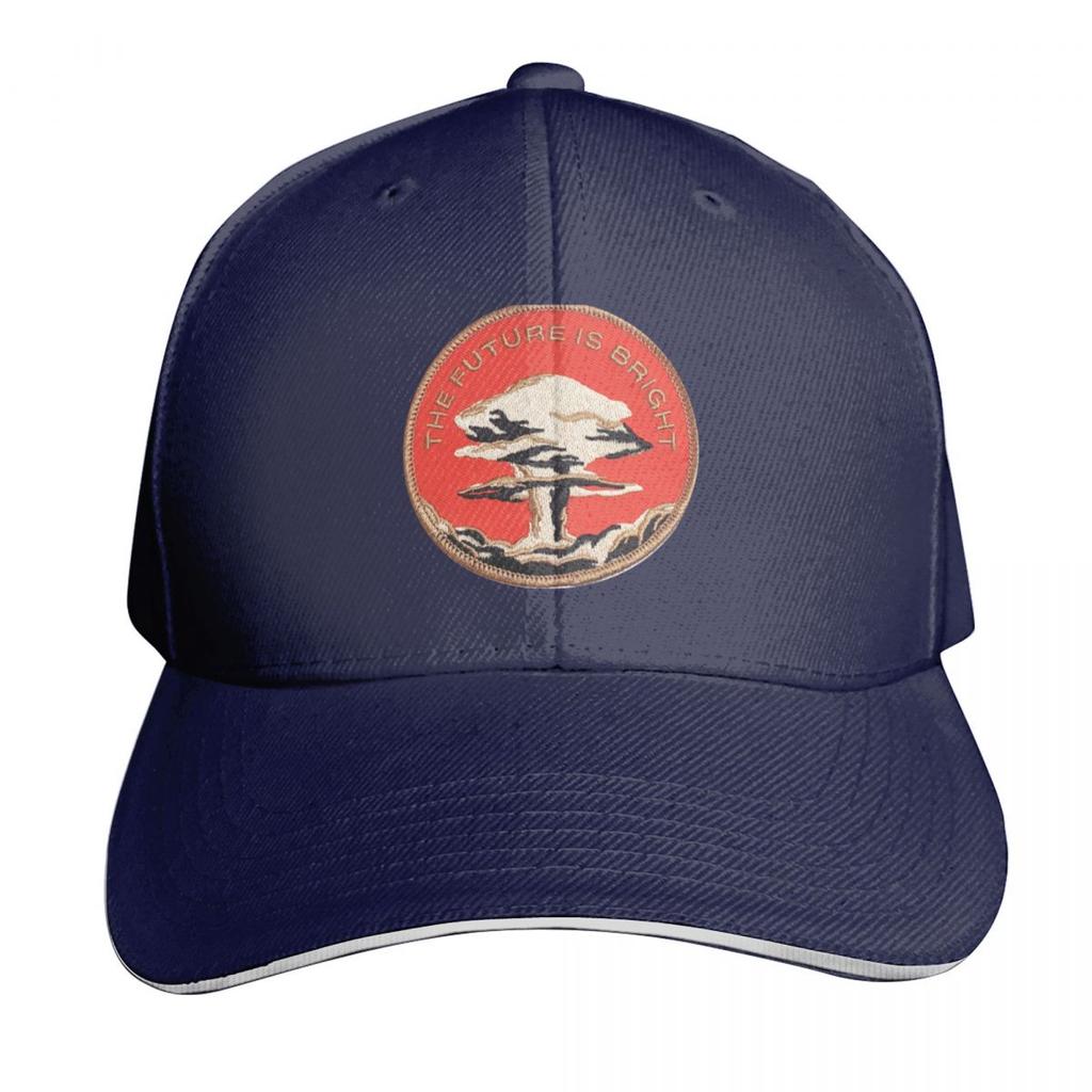 The Future is Bright Sticker Baseball Cap Moisture Wicking Quick Dry Curved Brim Classic Fit Low Profile Unstructured