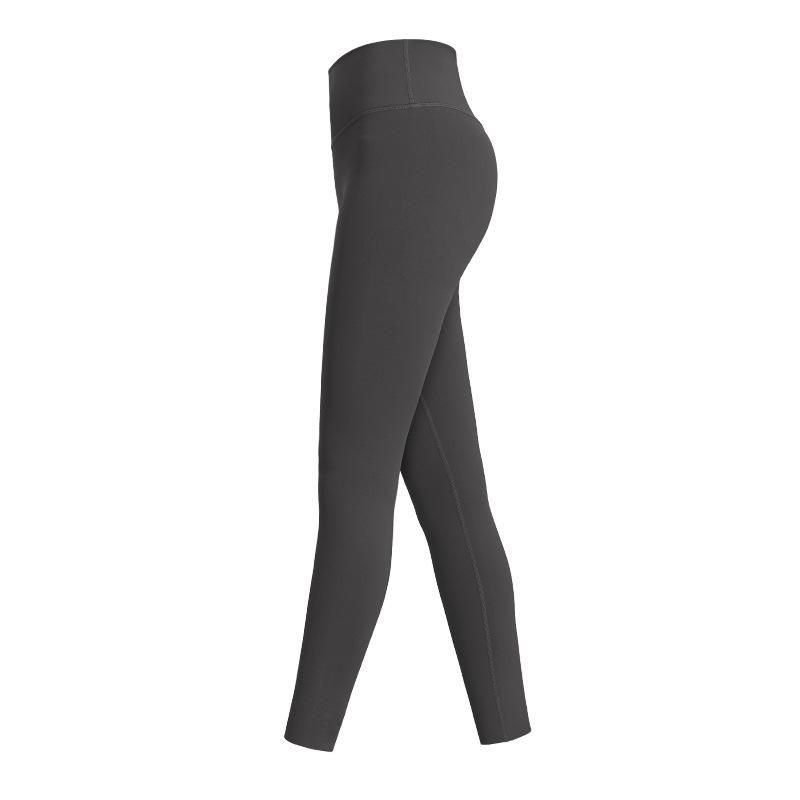 

Леггинсы с высокой посадкой на флисовой подкладке: Бесшовные, подтягивающие бедра, стройнящие брюки для йоги для женщин - Идеально подходят для осени и зимы Small