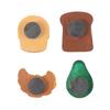 Something Different Brunch Club Fridge Magnet Set (Pack of 4)