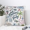 The Summer I Turned Pretty Pillowcase Printed Polyester Cushion Cover Decorative Cousins Beach Throw Pillow Case Cover Square