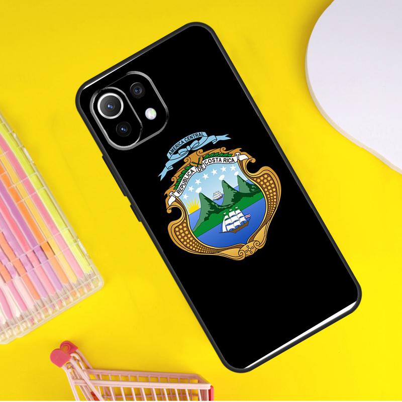 Costa Rica Flag Cover For Xiaomi 14 Ultra 13 11T 12T 13T 14T Pro POCO X7 X6 Pro X3 X5 F3 F5 M6 F6 Pro Case