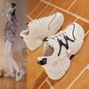 Sneakers Women's 2025 Spring and Autumn New Student Running Shoes Soft Sole Non-slip Wear-resistant Dad Shoes Tide YP-EP906