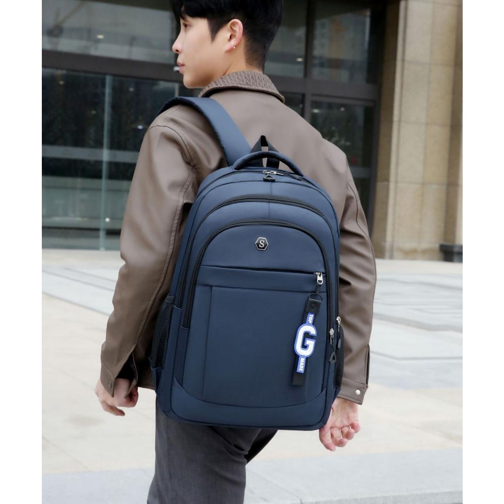 Backpack Men's Large Capacity Business Travel Bag Computer Backpack Mountaineering Bag Junior High School Student School Bag