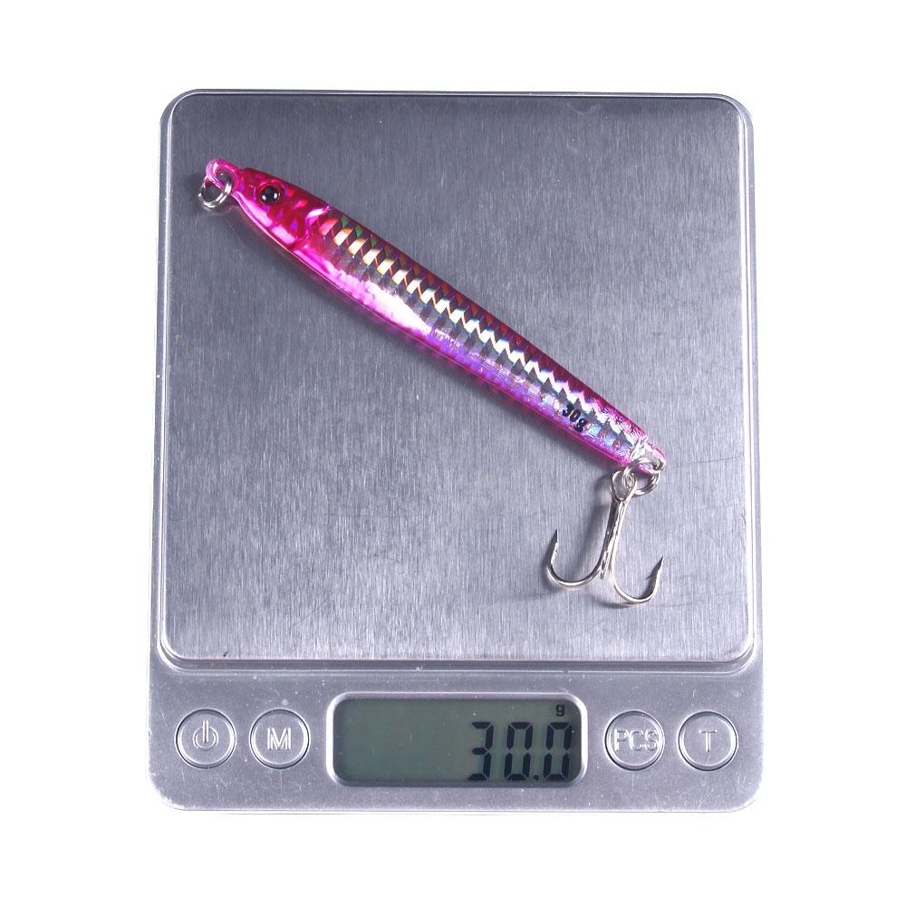 Vertikale Angelköder, Metallbleifisch-Jigs, Salzwasser-Kunstköder, Boot-Jigging-Köder