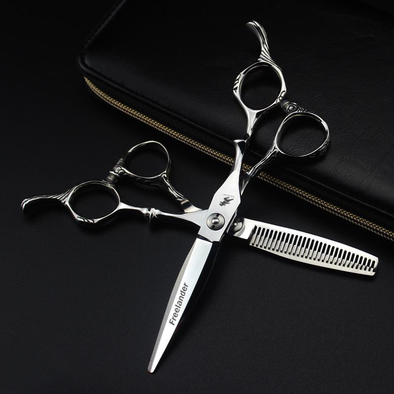 6.0" GM-31 Floral Hairdressing & Barber Scissors, Straight & Thinning Shears