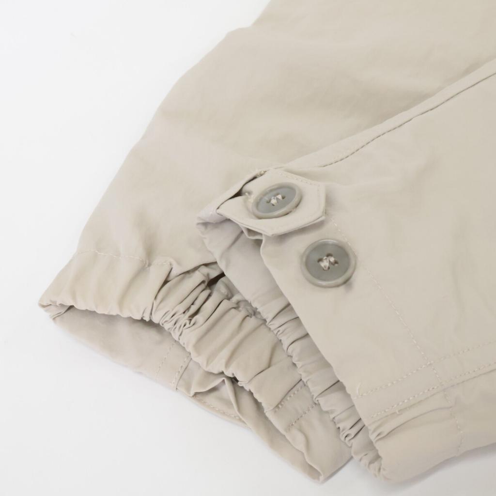 C.E Gray STAND COLLAR NYLON ZIP JACKET Jacket L grayUsed