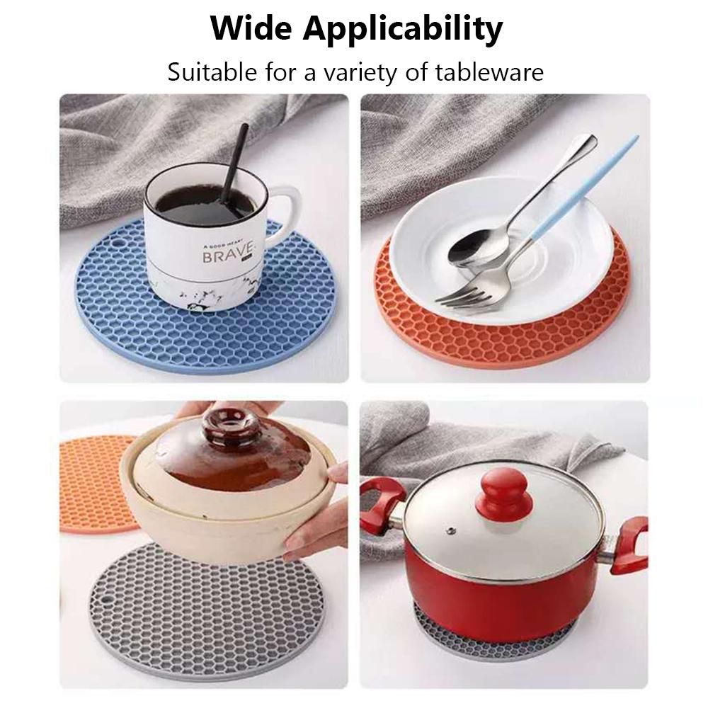 Buy Accessories Pot Holder Round Nonslip Bowl Mat Table Placemat Heat