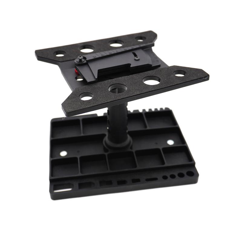 RC Cars Work Stand Assembly Platform Repair Station 360 Degree Rotate Adjustable height for 1/10 1/8 1/12 1/14 1/16 RC Car Model
