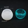 3 Pcs Handmade Round Bowl Hexagon Cup Dishes Resin Mold Fruit Tray Plate Jewelry Box Casting Mold UV Crystal Epoxy Molds