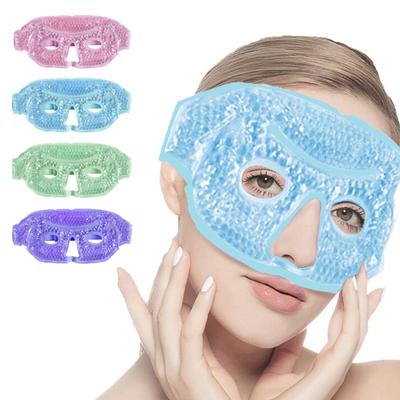 Applicateur Lce Masque pour les yeux en gel pour demi-visage Sac de glace Outil pour les yeux 140 ml