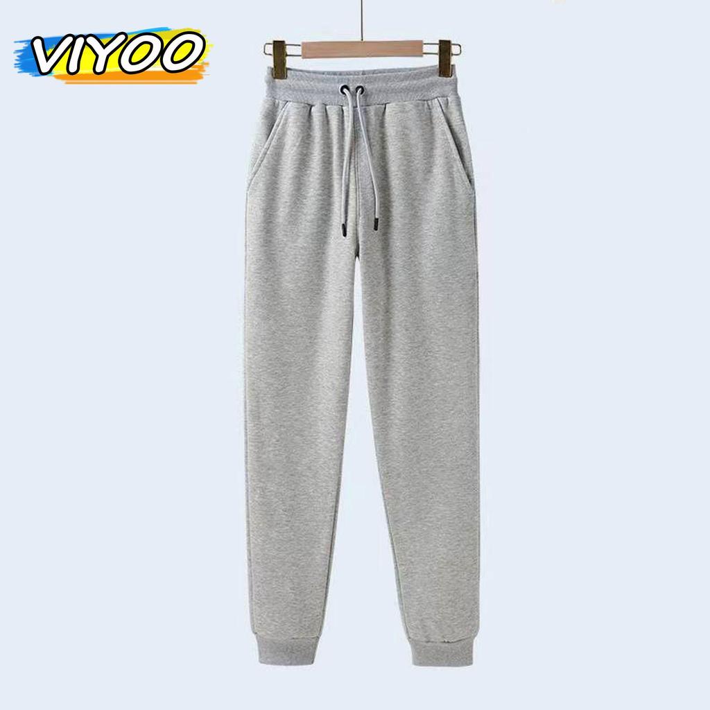 M-7XL Übergroße Herbst-Winter-Herrenbekleidung, Sommerhose, fette, lose Baumwolle, dünne/dicke Jogginghose, Sportbekleidung und samtige Freizeithose für Herren