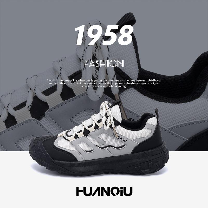 Global mesh outdoor commuter casual shoes men's ZHQ-ZL9036 summer men's shoes trend versatile breathable hiking shoes