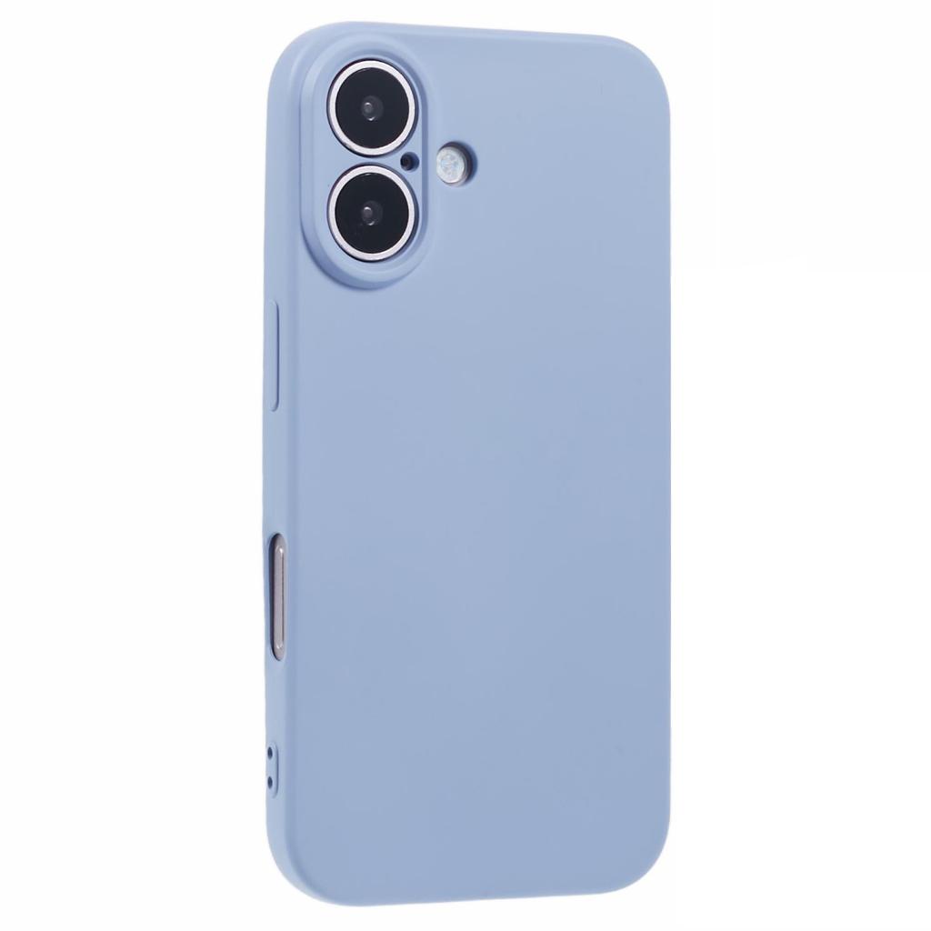 For iPhone 16 Case Precise Cutouts TPU Fiber Lining Shockproof Phone Cover
