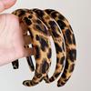 Retro Leopardenmuster Stirnband Damen Mode All-Match Haarband Haaraccessoires