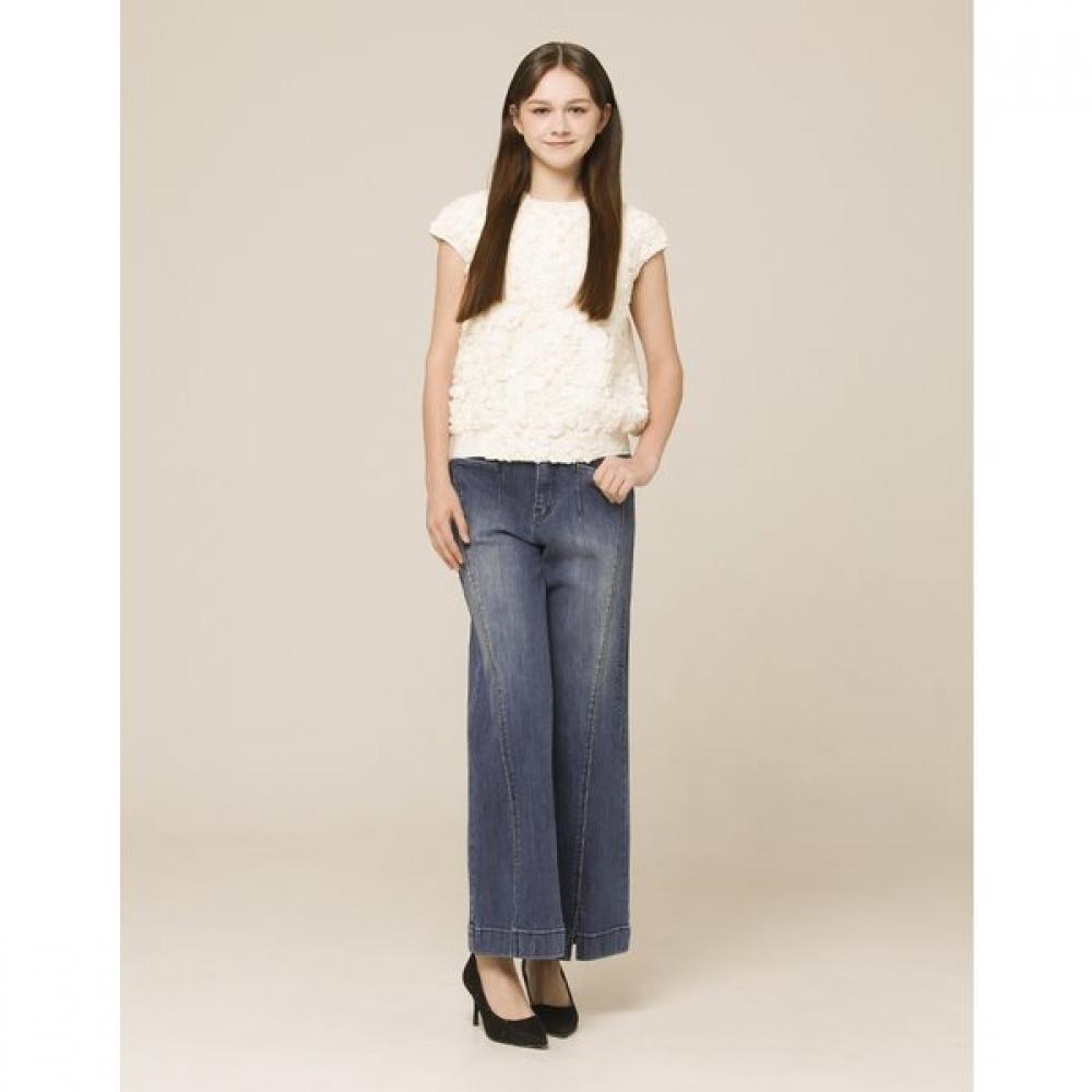 Son Jung Wan Denim Pants Side Cut Slit Zjl6161030