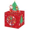 Christmas Themed Tree Paper Gift Box Money Box Christmas Party Prop Decoration