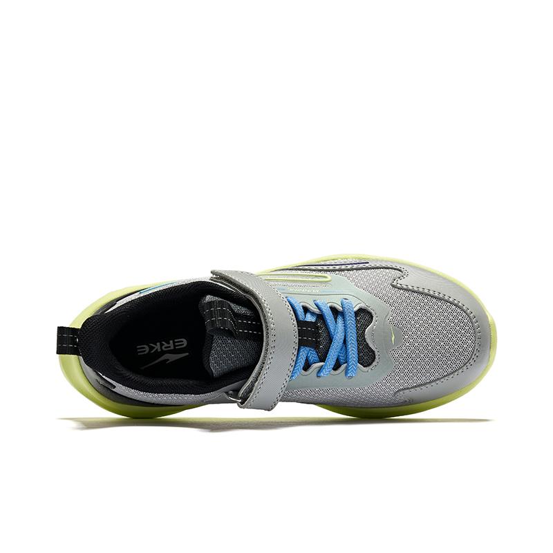 Hongxing Erke Lightweight Cushioning Kids Running Shoes Kids sneaker Circulating-Gray Carbon-Gray 65124303005-102