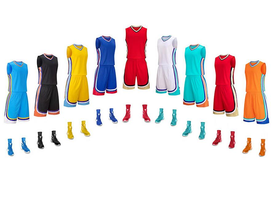 Rychlá zakázková sada dresů pro mládežnický basketbalový tým