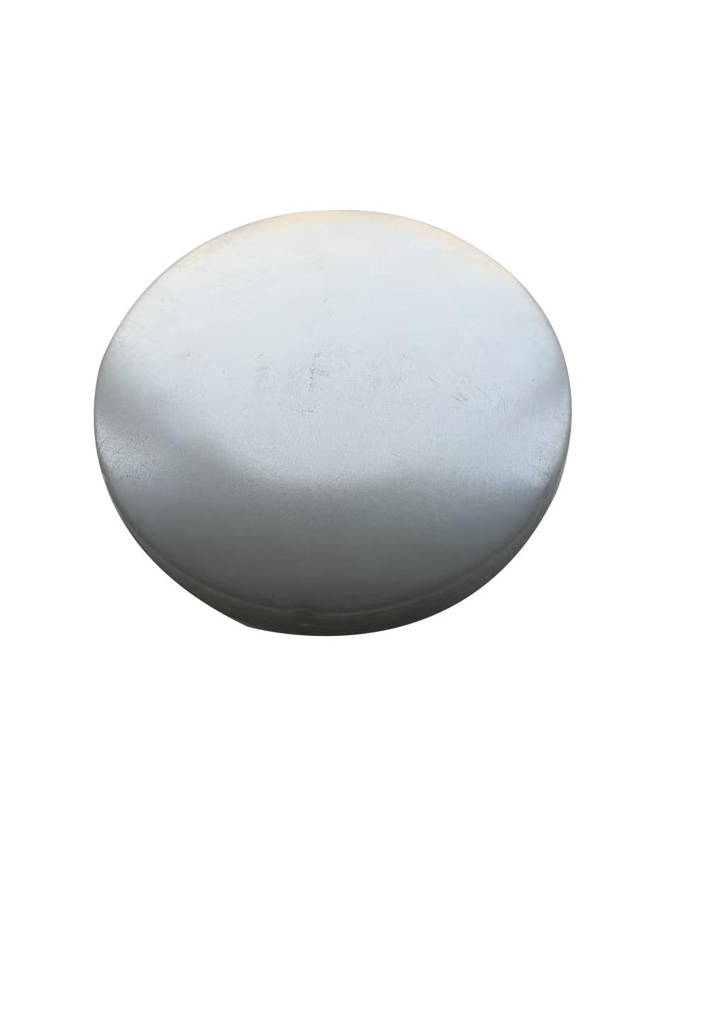 127 Round Cap / 5-inch, Galvanized Steel: Clean, Tidy Appearance, Smooth Surface 5-inch Round Cap