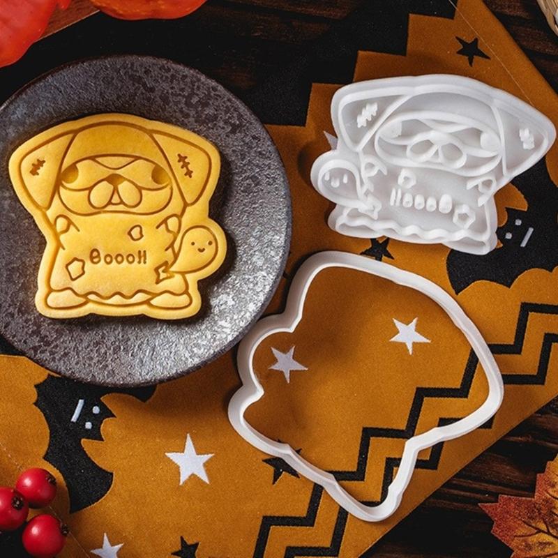 Cookie Cutter Biscuit Molds Baking Accessories Dog Shape Cookie Moulds Biscuit Molding Suitable for Baking Cooking