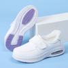 Air Cushion Nurse Shoes Women's Autumn and Winter Black Velvet Thickened Cotton Shoes Breathable Work Medical Shoes Spot