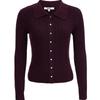 ONLY Women's Retro Cable Knit V-neck Sweater
