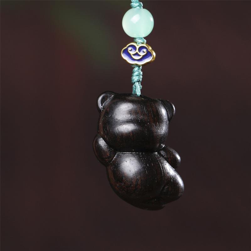 Feitian Little Bear Phone Charm Keychain Pendant Gift Accessories