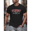 Europäische Größen Fenway Print: Vintage-Stil für Baseball-Fans" Trendiges Europäisches Und Amerikanisches T-Shirt, Herren Kurzarm Rundhals Oberteil