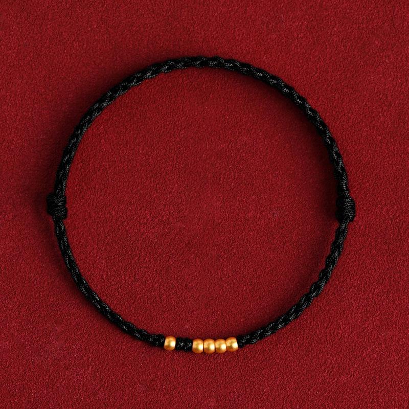 Fashion Handmade Lucky Couple Bracelets Red String Chinese Style Adjustable Bracelets Friendship Jewelry Accessories Gifts